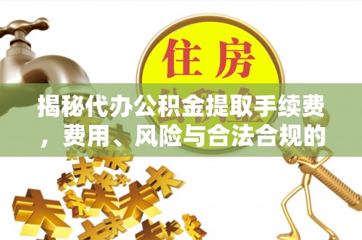 城东揭秘代办公积金提取手续费，费用、风险与合法合规的全解析