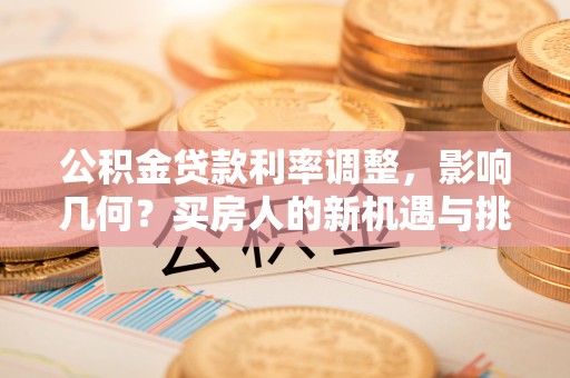 城东公积金贷款利率调整，影响几何？买房人的新机遇与挑战