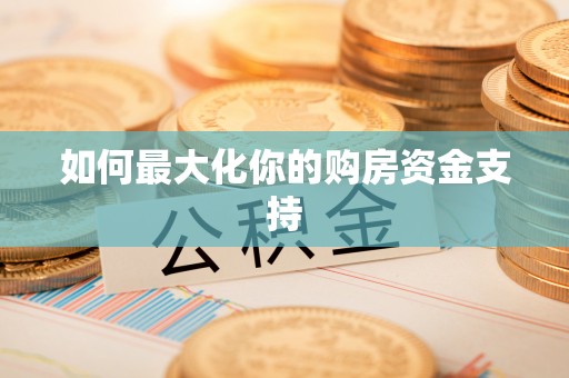 城东如何最大化你的购房资金支持