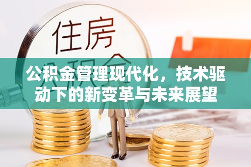 城东公积金管理现代化，技术驱动下的新变革与未来展望