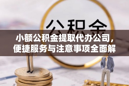 城东小额公积金提取代办公司，便捷服务与注意事项全面解析