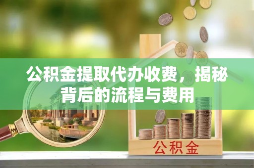 城东公积金提取代办收费，揭秘背后的流程与费用